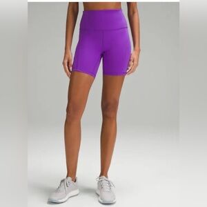 Lululemon Align High-rise Shorts- 8, 8” instal- ?Moonlit Magenta perhaps- Flaw